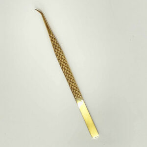 Eyelash Isolation Curved Tweezer